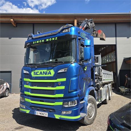Scania R500 Kipper mit HIAB Ladekran - ID: 1-SME